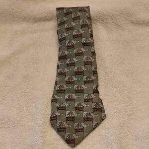 Ship In A Bottle Burberrys Men's Tie